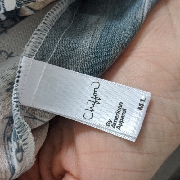 American Apparel chiffon jumpsuit - Picture 4 of 4